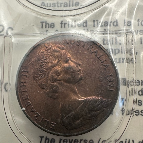 Vintage 1971 Royal Australian Mint Coin Set – Wildlife Design – Uncirculated - Picture 10 of 16